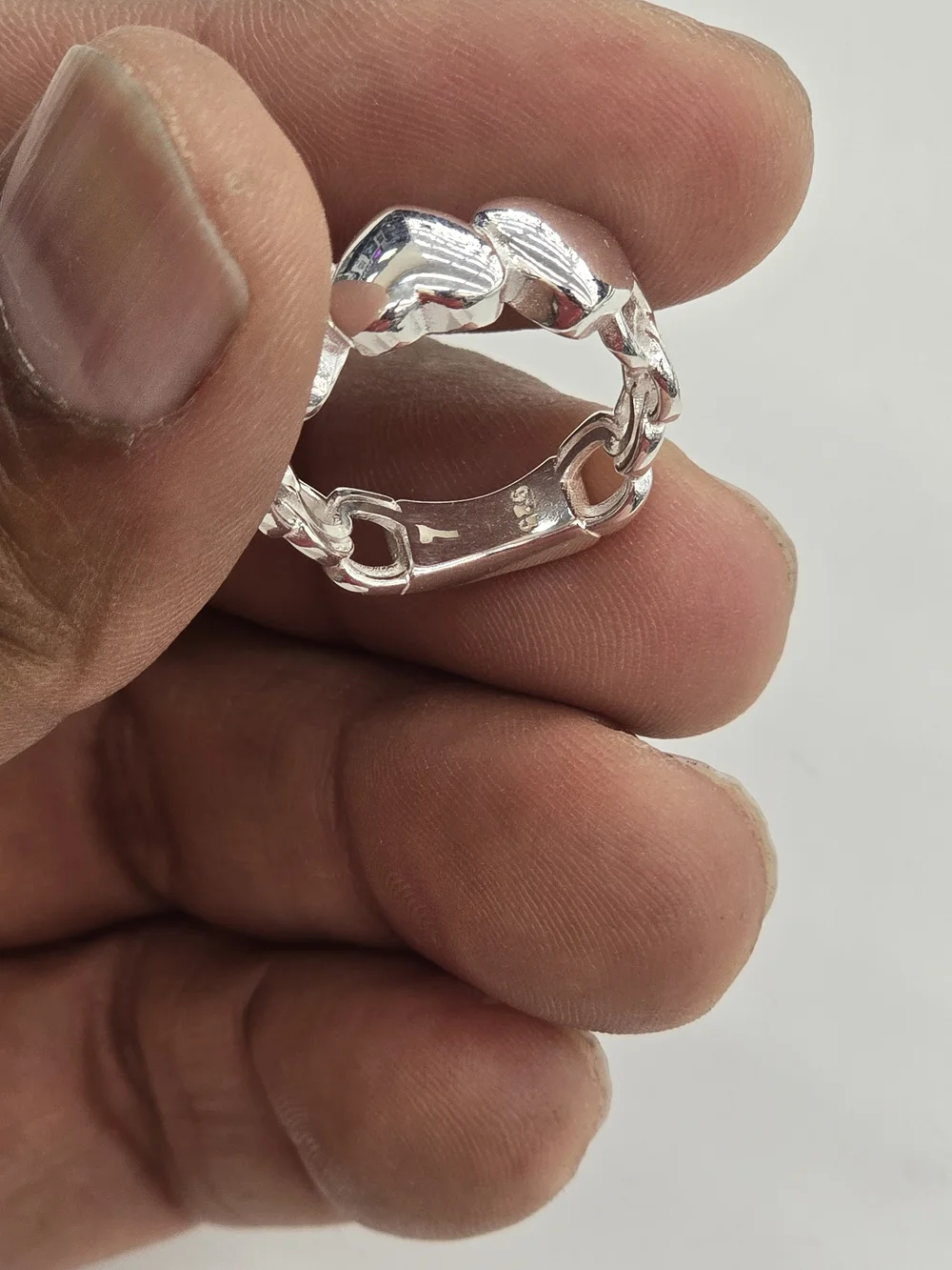 Silver Heart Trio Ring - Women Jewelry